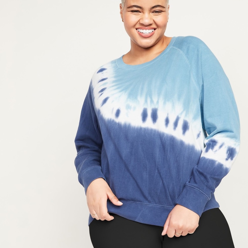 Old Navy Vintage Tie Dye Pullover Sweatshirt- S